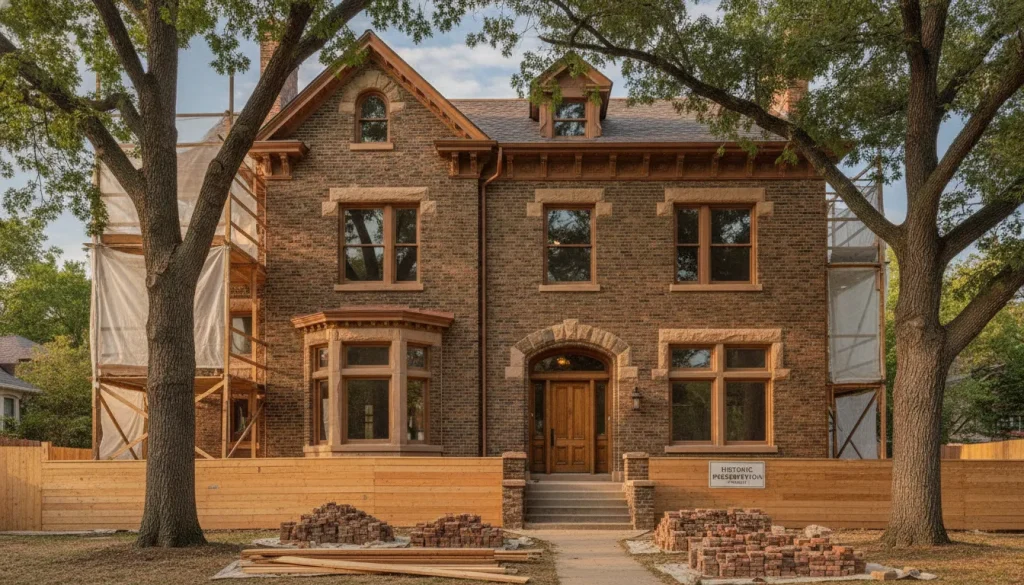 Historic brick Denver home preserved during a thoughtful remodel